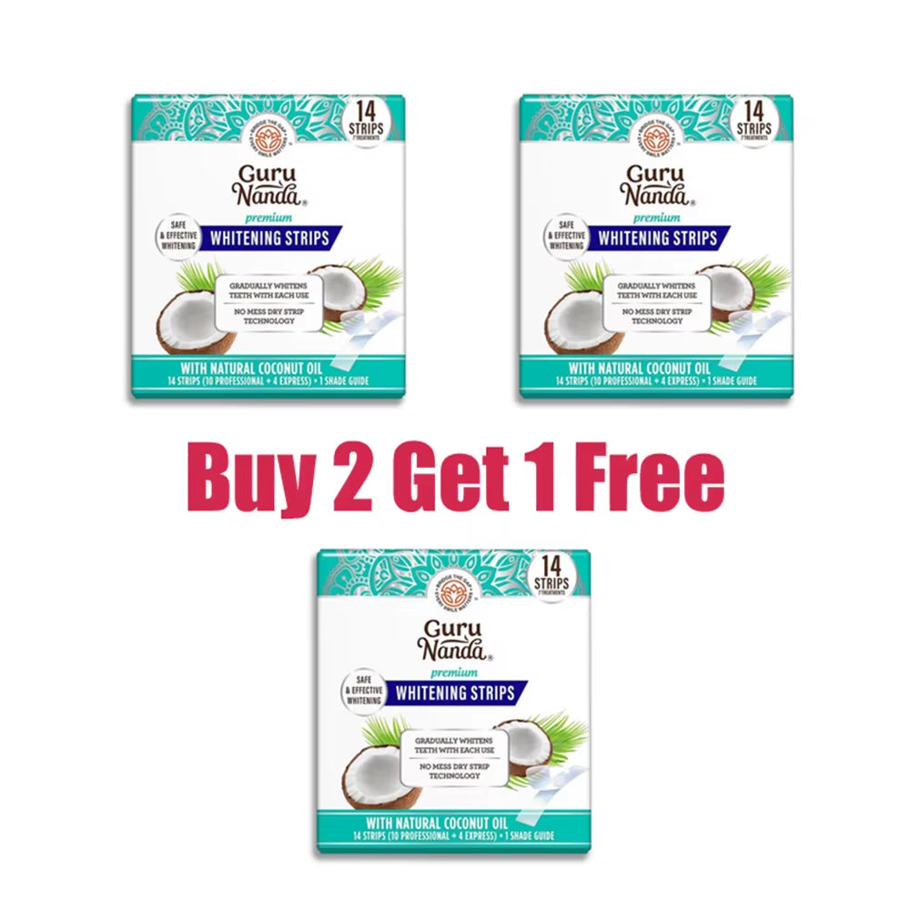 Transform Your Smile with Our 7-Day Whitening Strips - Enamel-Safe, Non-Slip Strips for Sensitive Teeth!