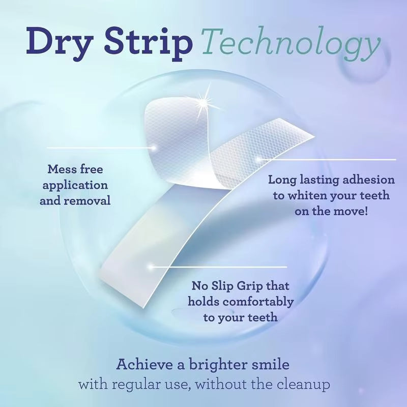 Transform Your Smile with Our 7-Day Whitening Strips - Enamel-Safe, Non-Slip Strips for Sensitive Teeth!