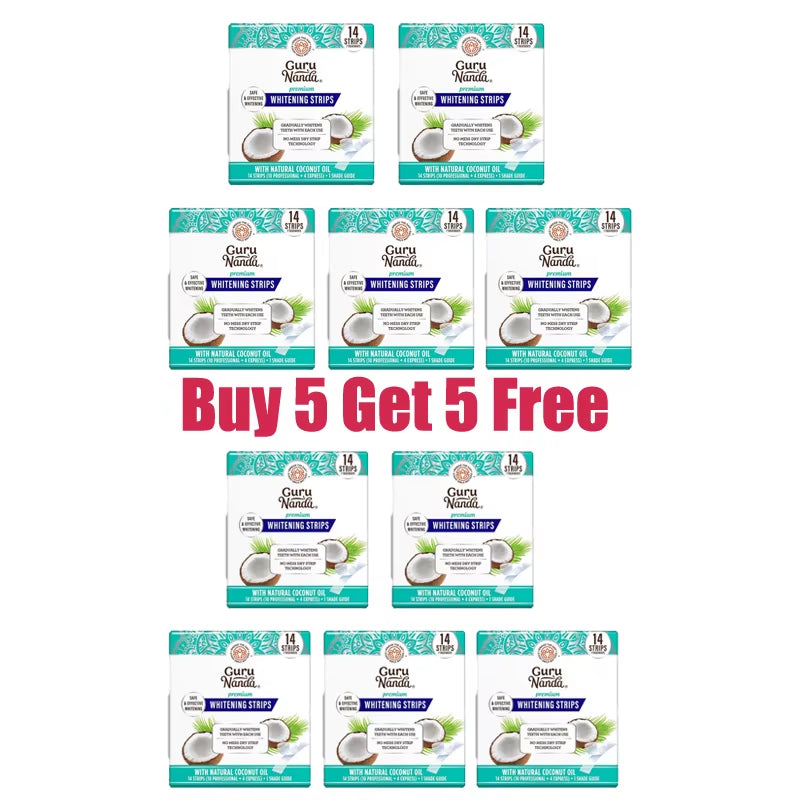 Transform Your Smile with Our 7-Day Whitening Strips - Enamel-Safe, Non-Slip Strips for Sensitive Teeth!