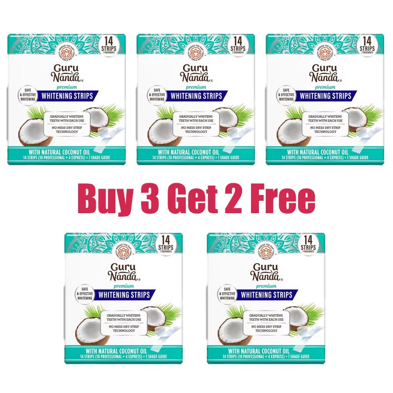 Transform Your Smile with Our 7-Day Whitening Strips - Enamel-Safe, Non-Slip Strips for Sensitive Teeth!